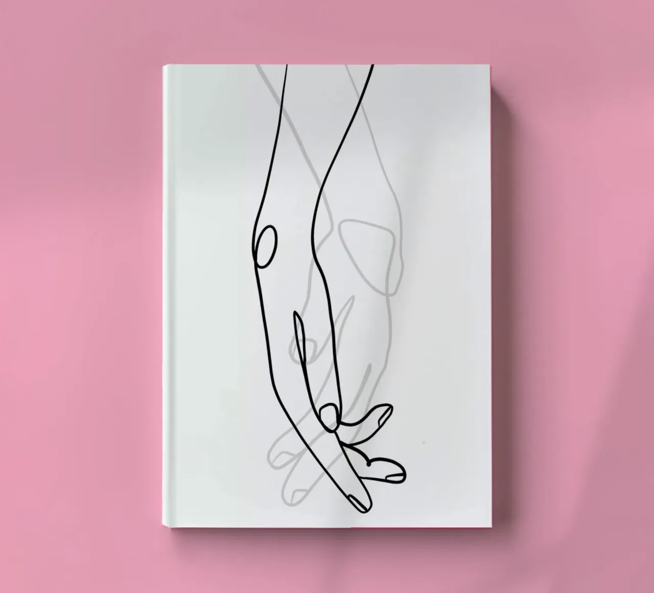 Hands notebook by Graphite