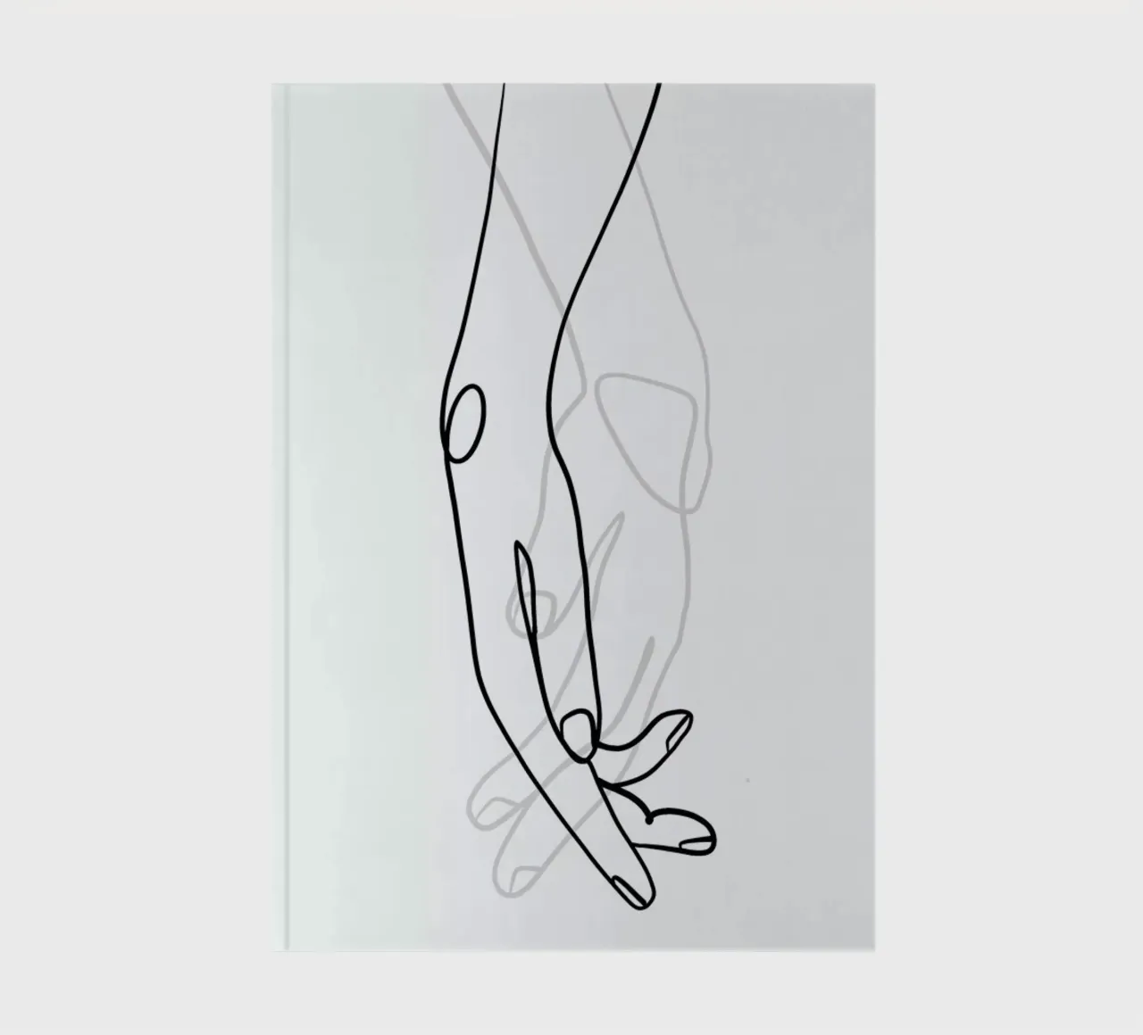 Hands notebook by Graphite