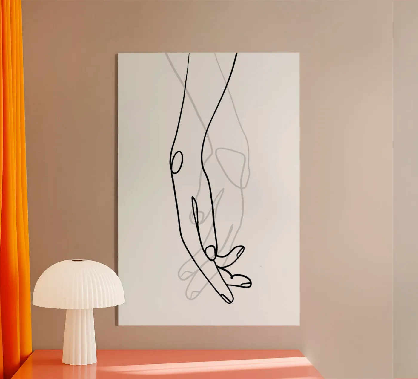 Hands acryl van Graphite