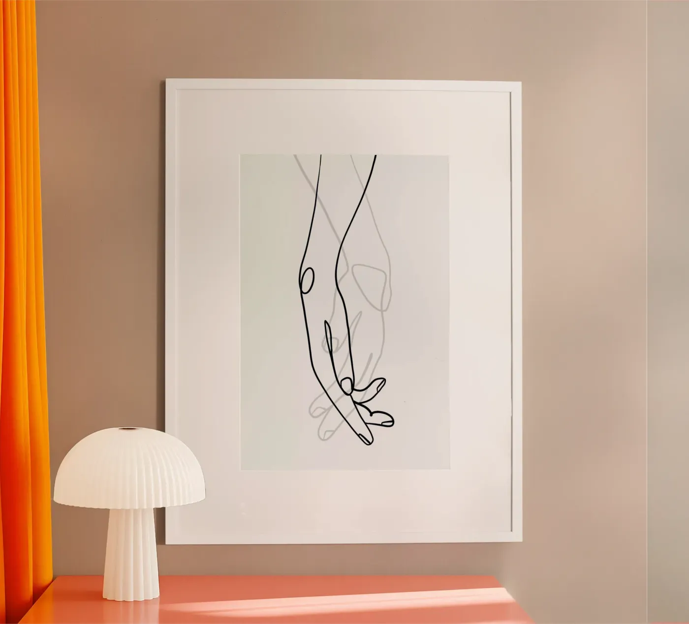 Hands poster van Graphite