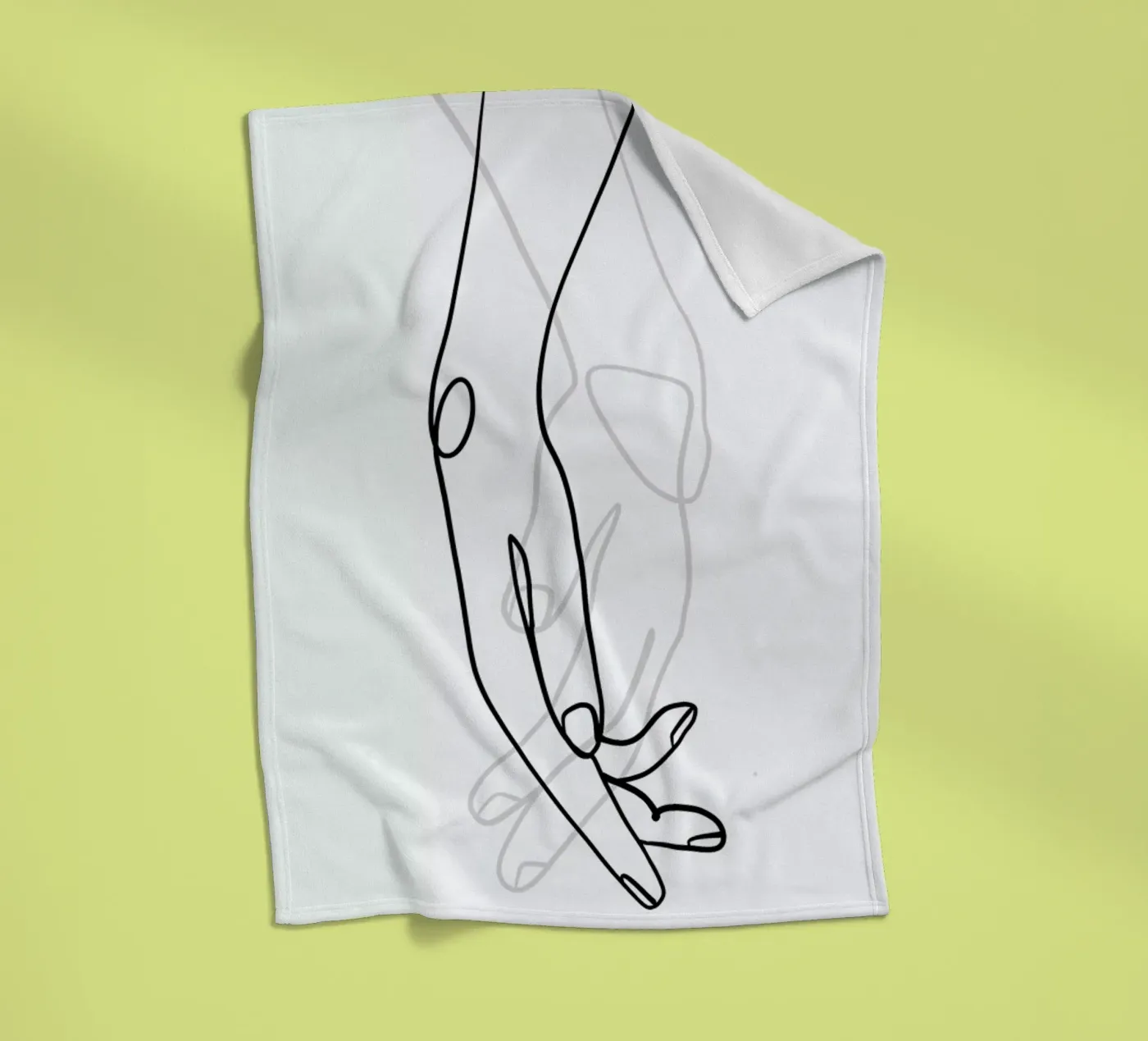 Hands Fleecedecke von Graphite