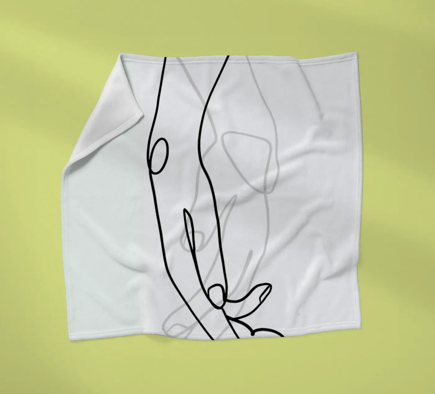 Hands Fleecedecke von Graphite