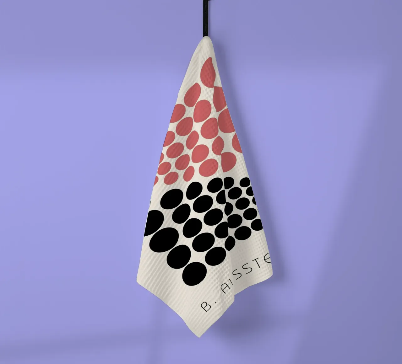 Exposition Bauhaus B. Art circulaire abstrait torchon de NorwesClub