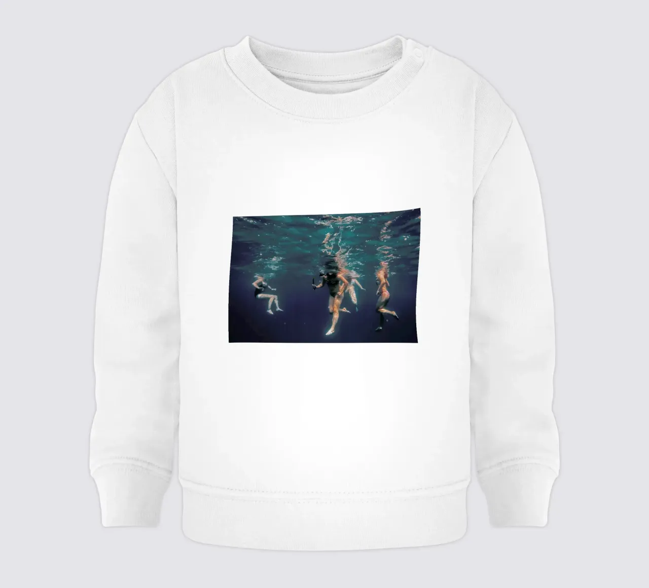 Figures Beneath the Surface baby sweatshirt van EyeEm Mobile GmbH