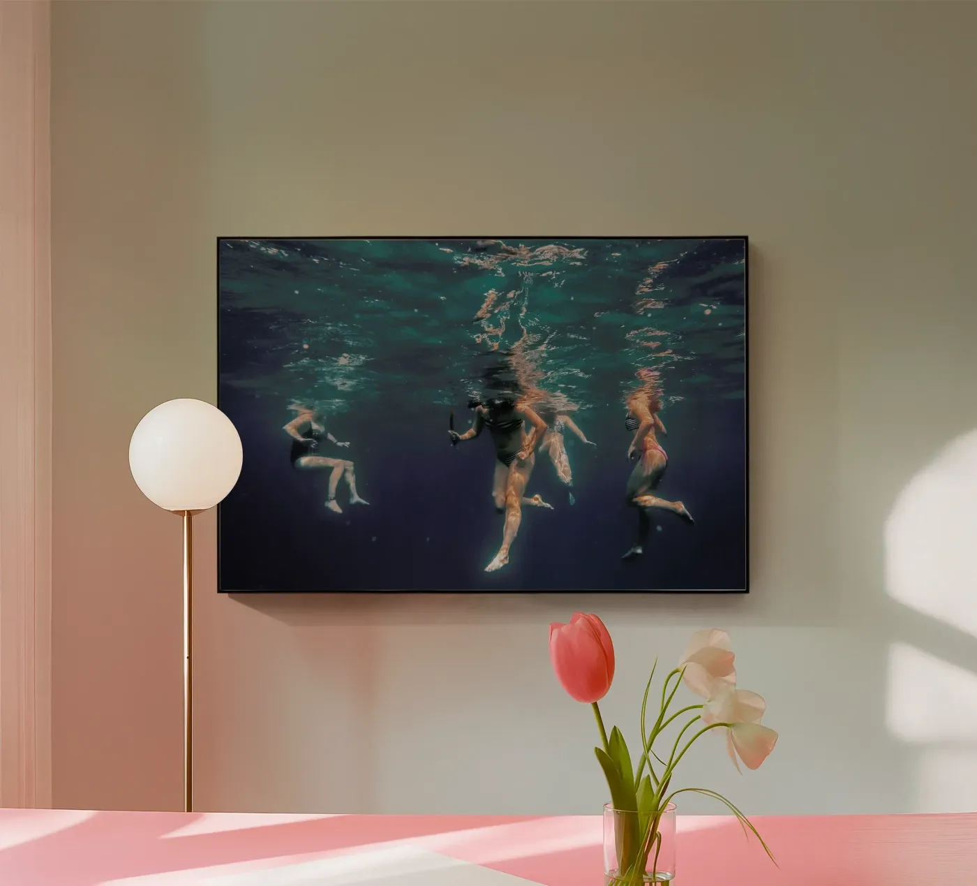 Figures Beneath the Surface acrylic glass by EyeEm Mobile GmbH