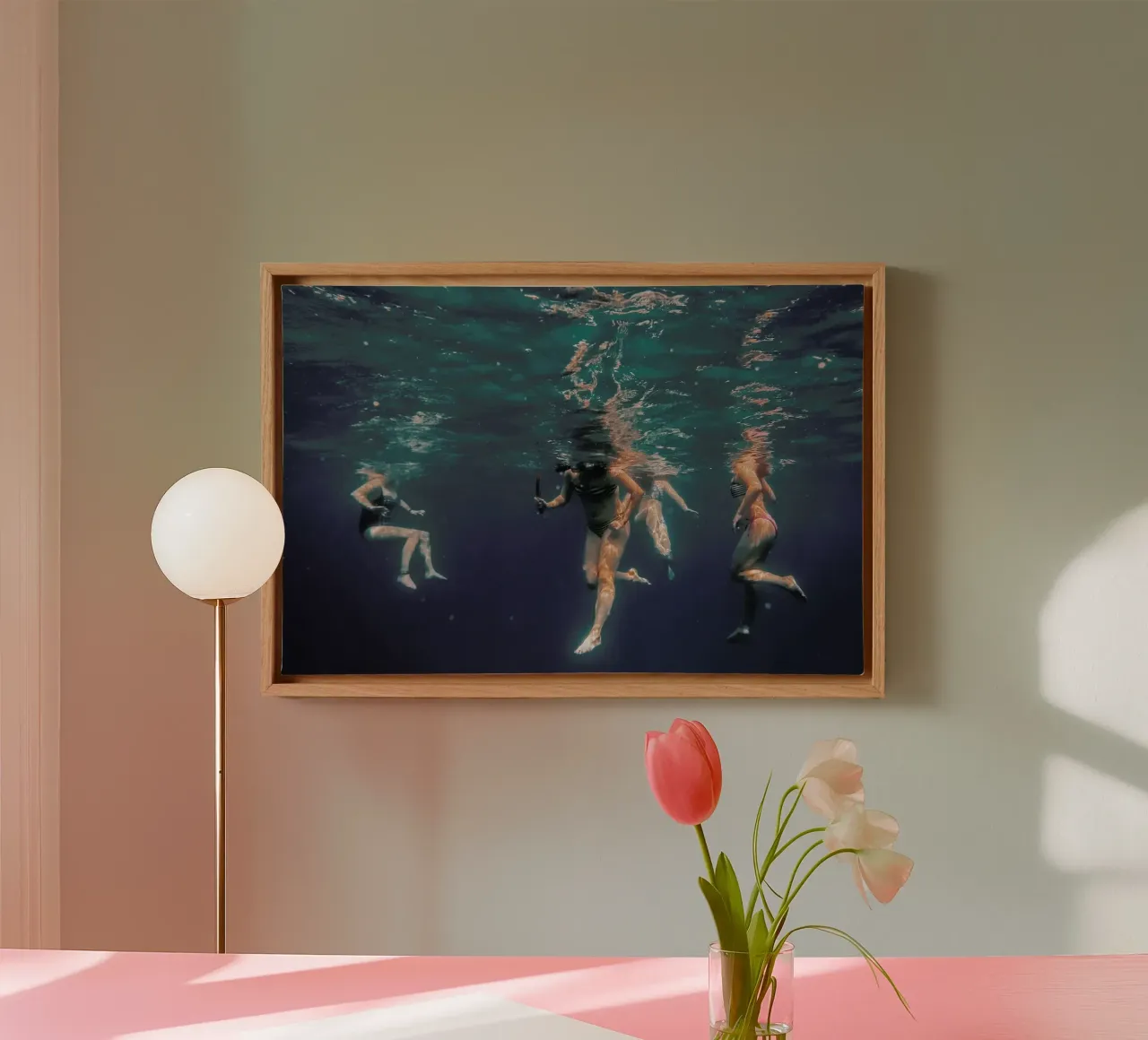 Figures Beneath the Surface canvas by EyeEm Mobile GmbH