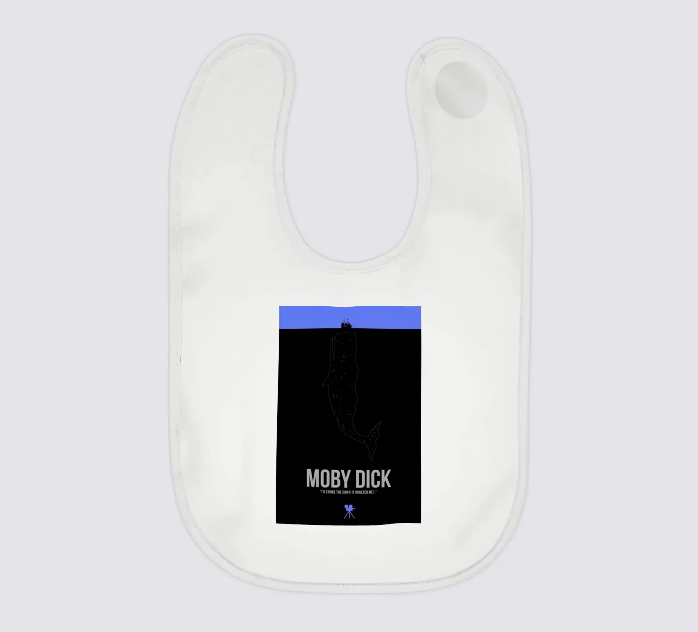Moby Dick Babylätzchen von Naxart