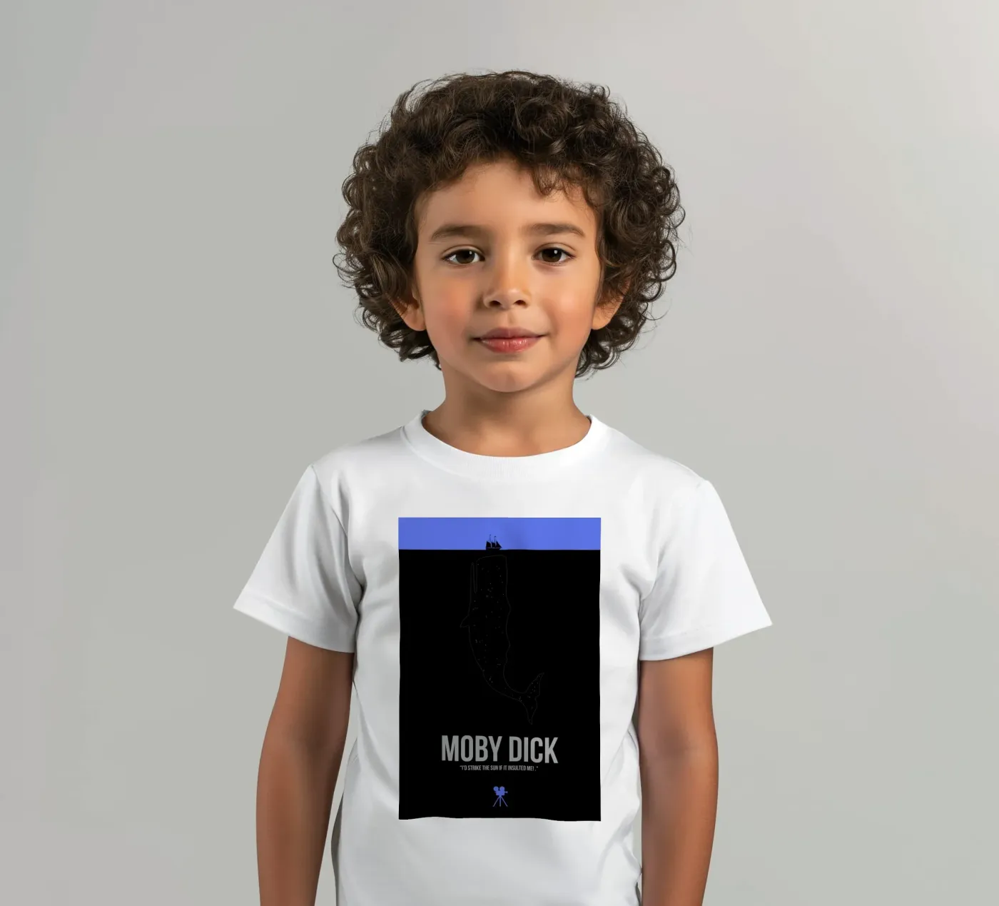 Moby Dick t-shirt bambini da Naxart