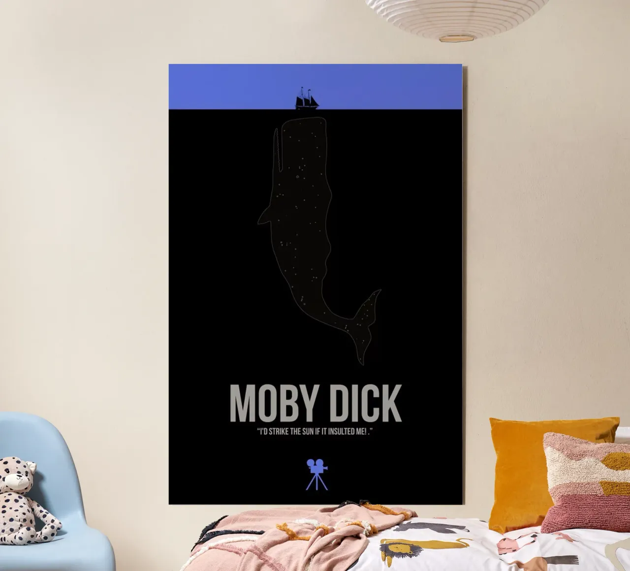 Moby Dick alluminio dibond da Naxart