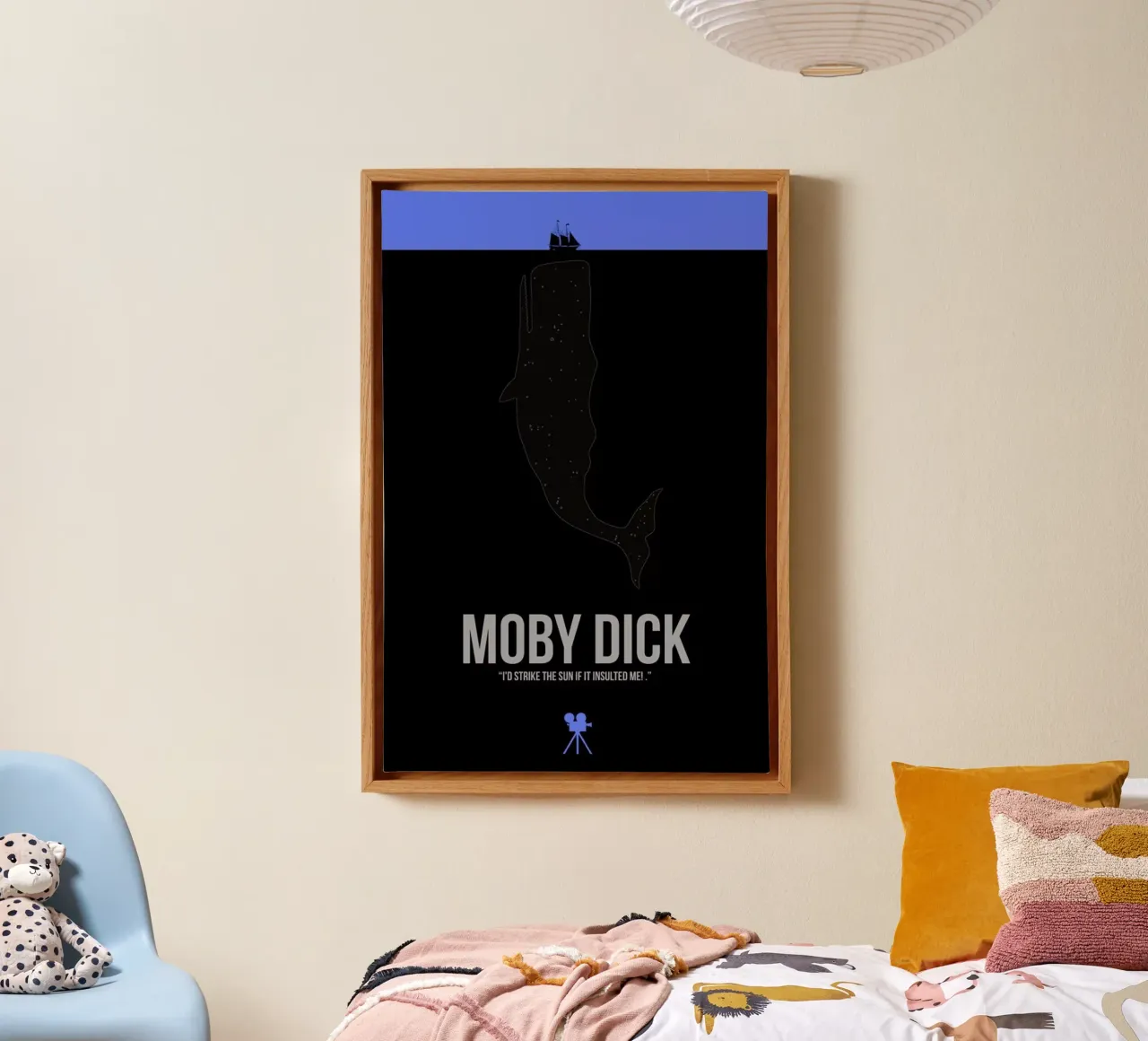 Moby Dick canvas by Naxart