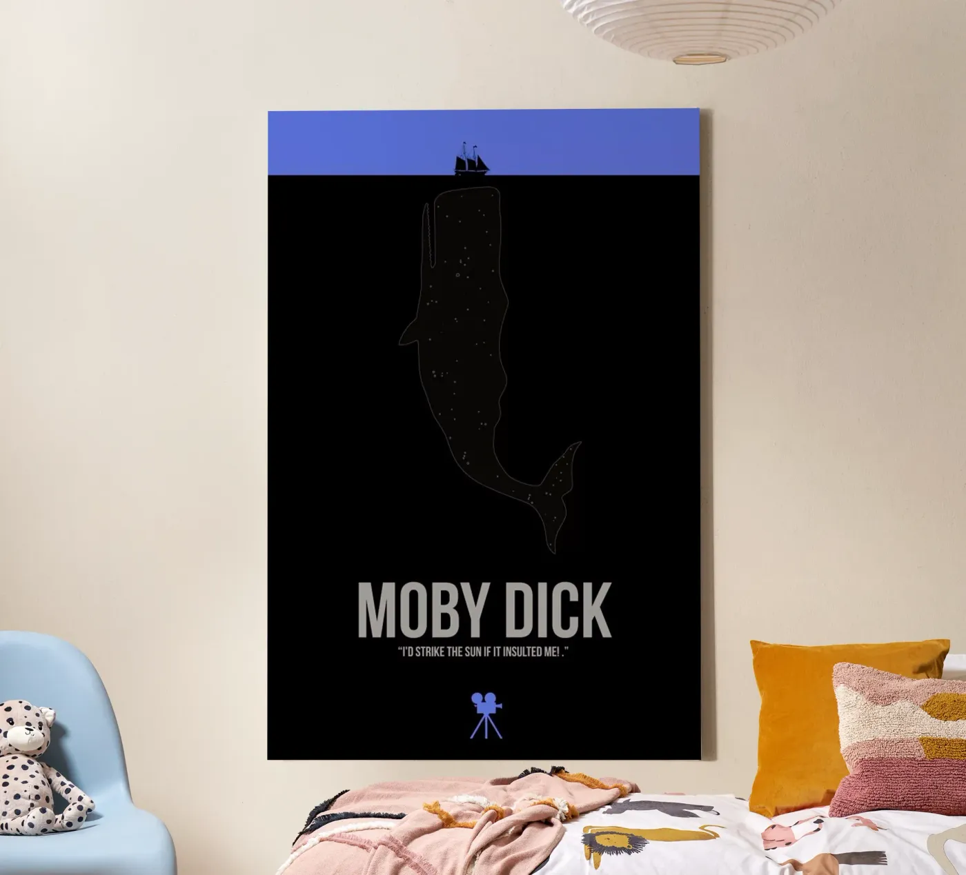 Moby Dick canvas by Naxart