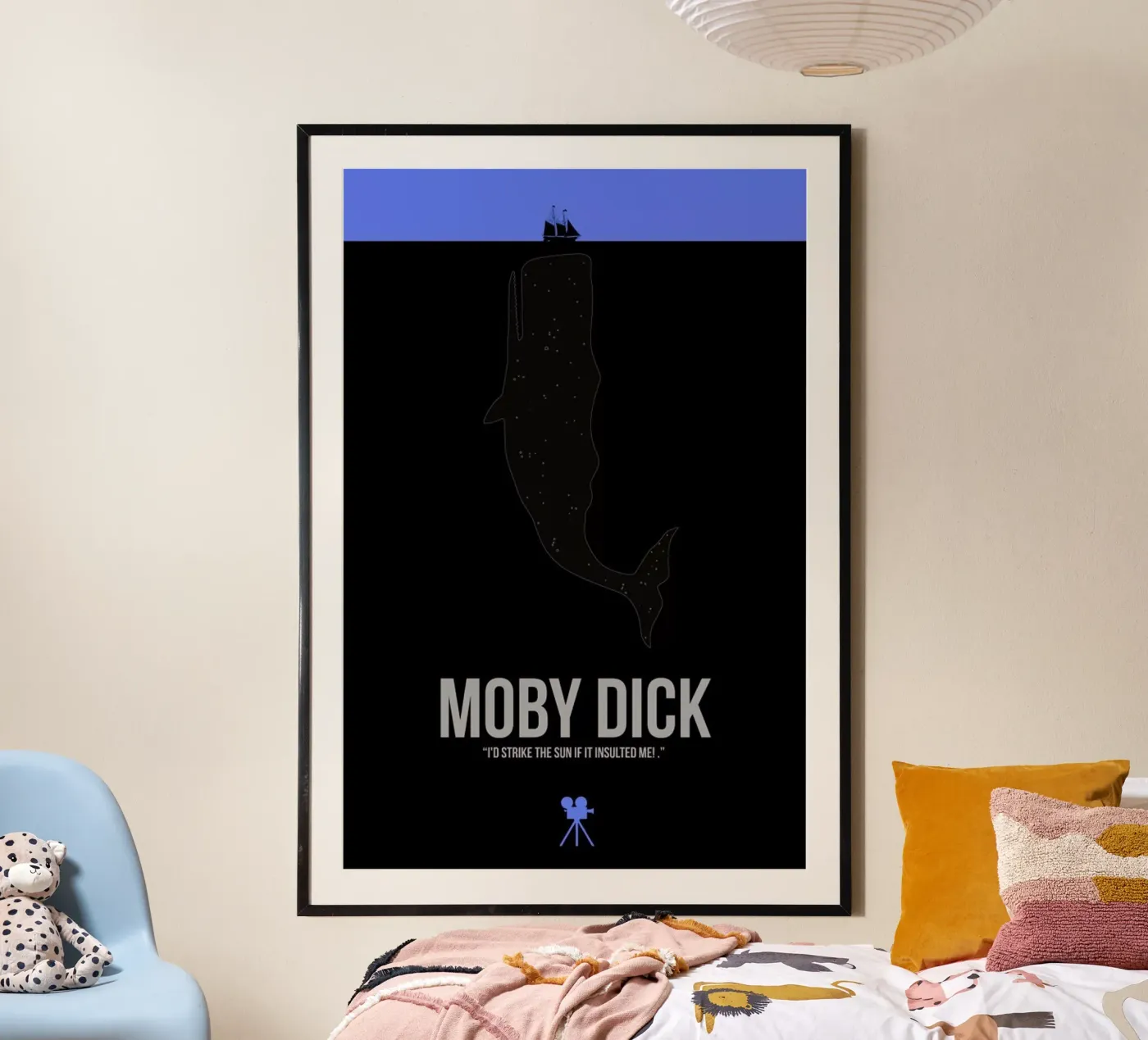 Moby Dick poster van Naxart