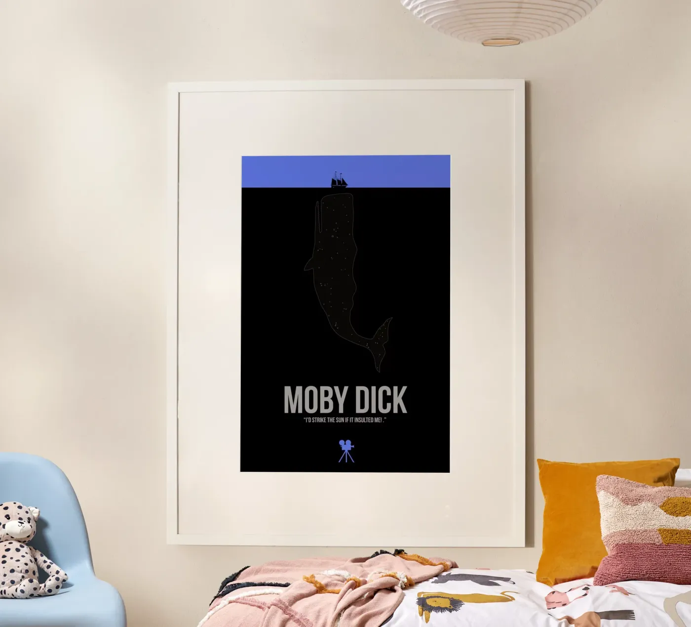 Moby Dick poster van Naxart