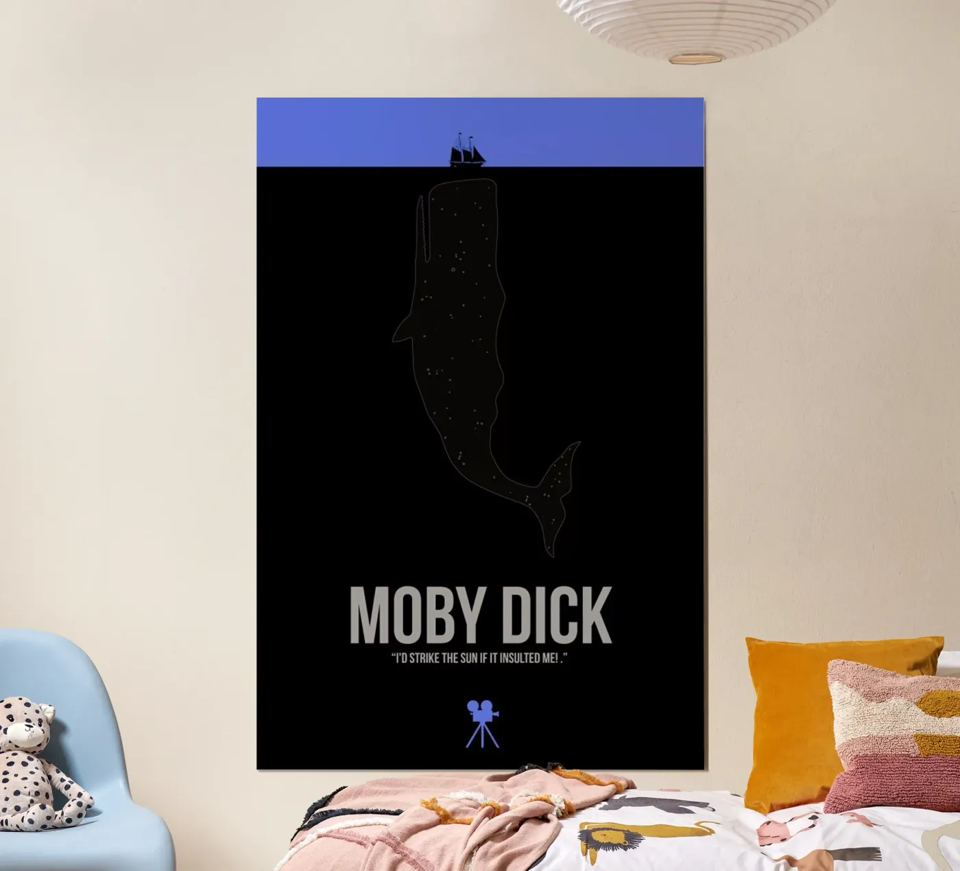 Moby Dick poster van Naxart