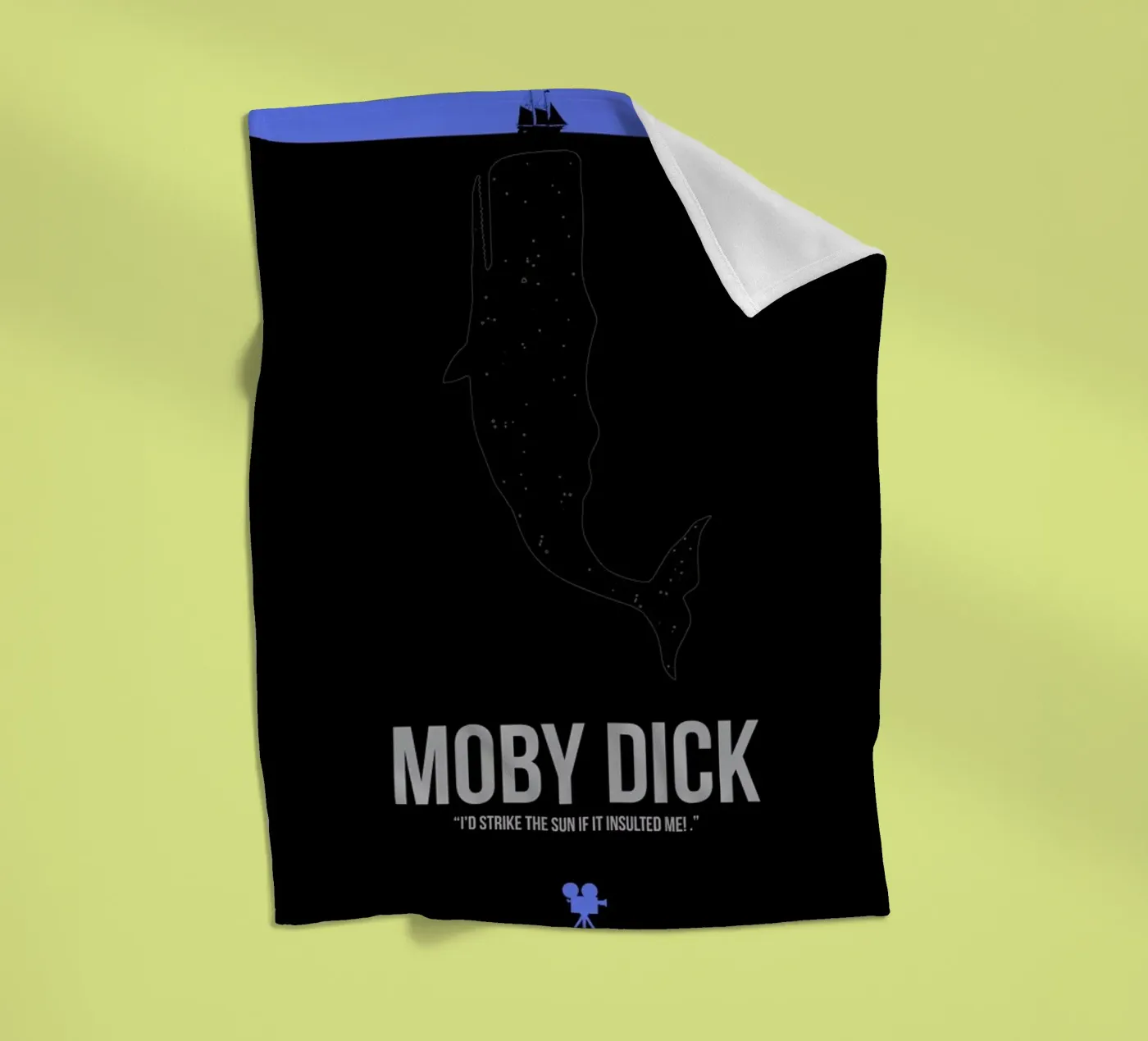 Moby Dick coperta in pile da Naxart