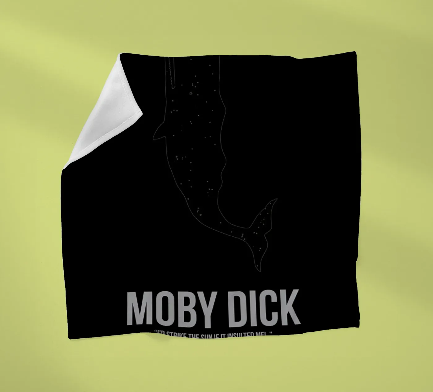 Moby Dick coperta in pile da Naxart