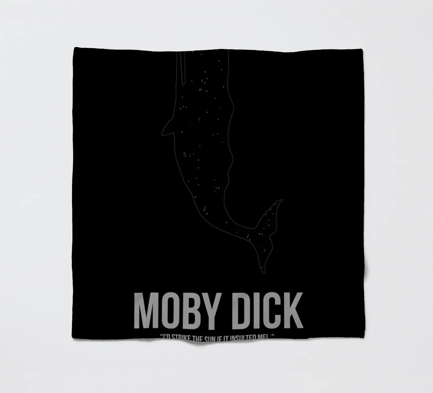 Moby Dick coperta in pile da Naxart