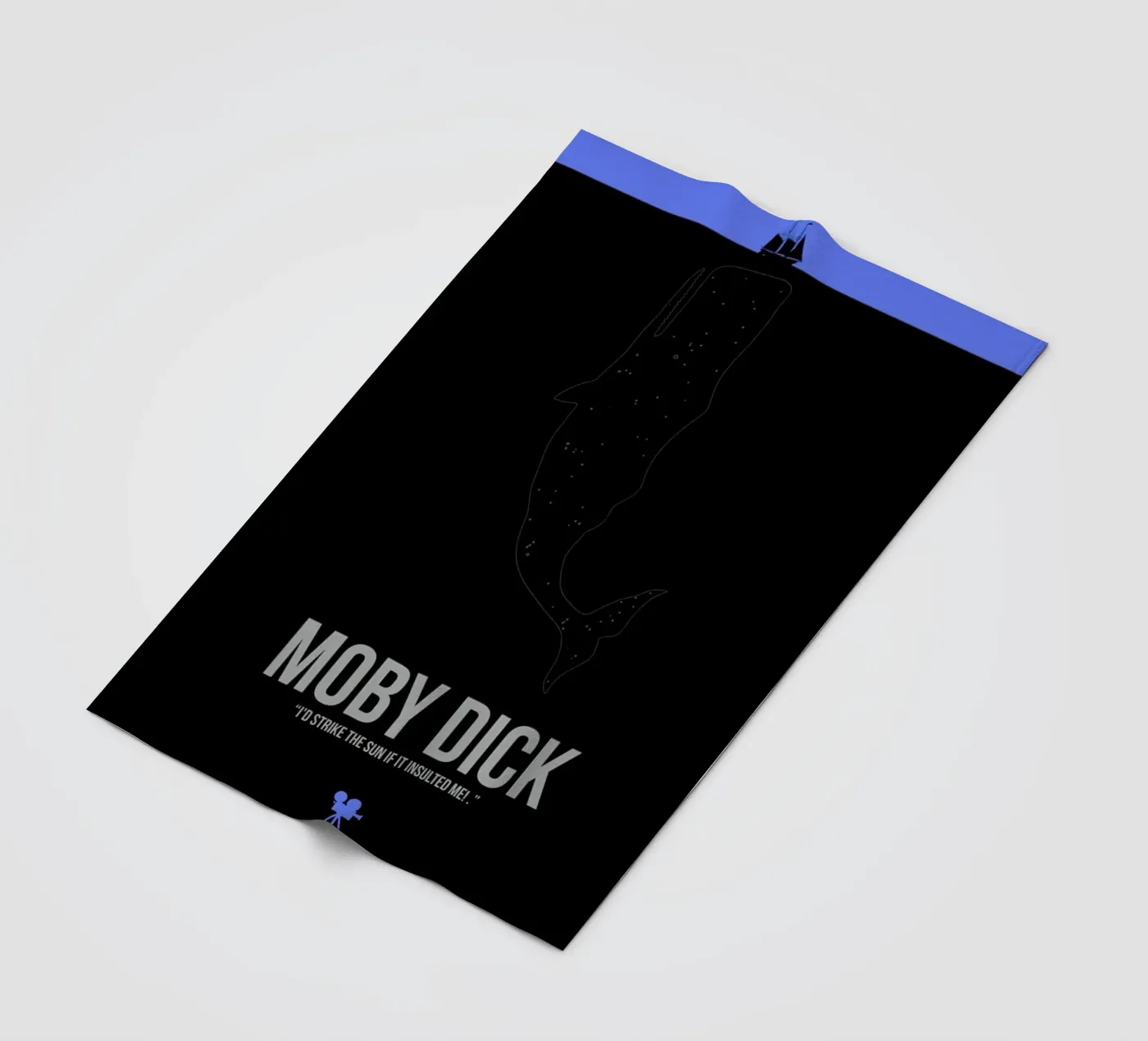 Moby Dick coperta in pile da Naxart