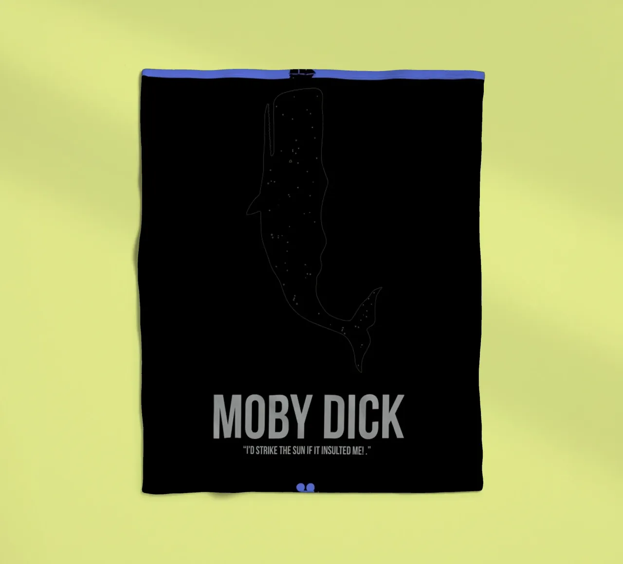 Moby Dick fleecedeken van Naxart