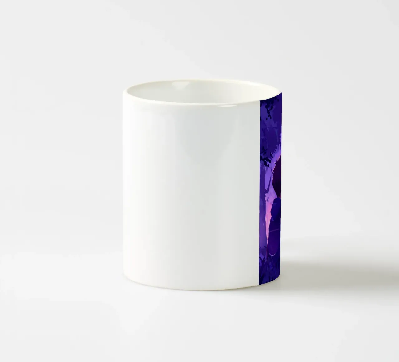 Un ragazzo perso nella giungla e in cerca di una direzione Lofi Art tazza in ceramica da LoFi Gallery