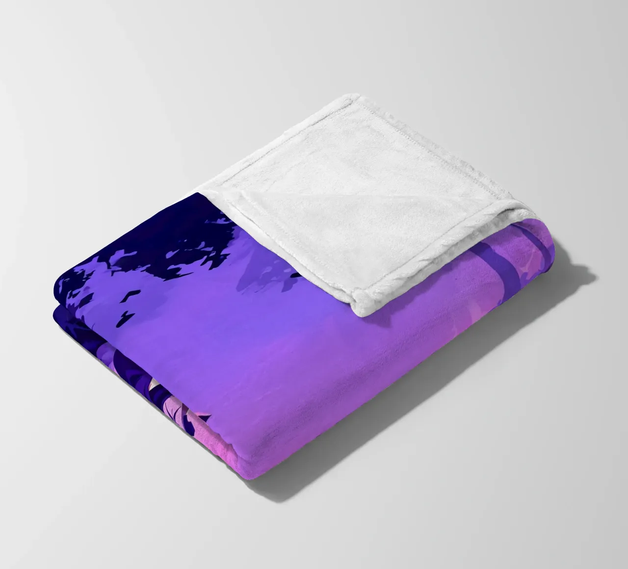 Un ragazzo perso nella giungla e in cerca di una direzione Lofi Art coperta in pile da LoFi Gallery