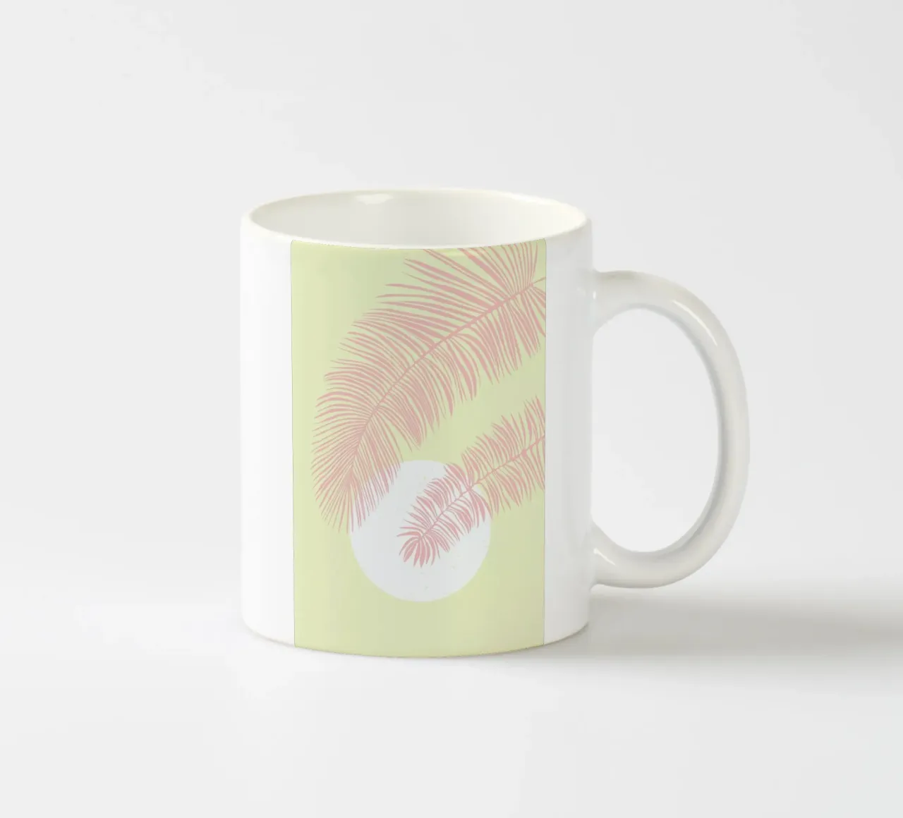 Pastel Palm tazza in ceramica da Pure