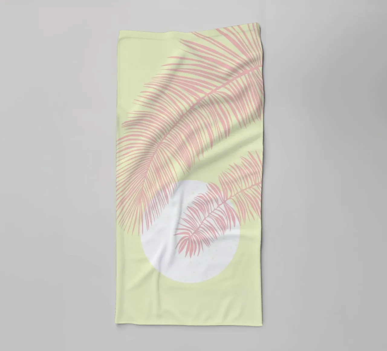 Pastel Palm towel by Pure