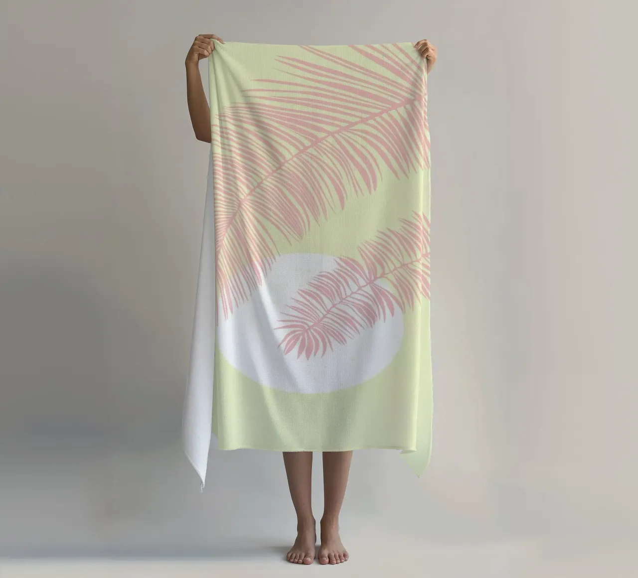Pastel Palm telo mare da Pure