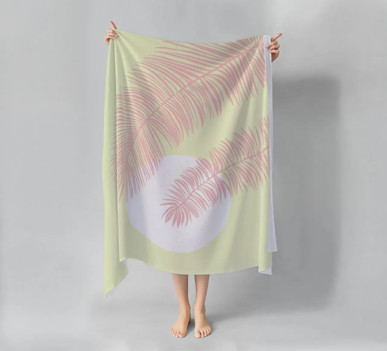 Pastel Palm telo mare da Pure