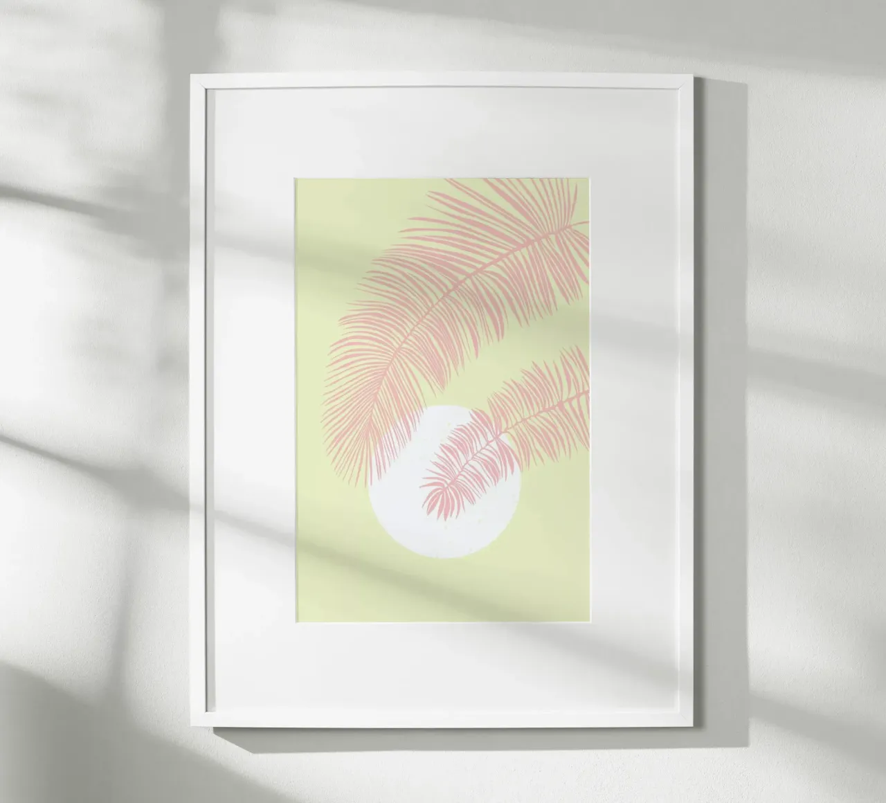 Pastel Palm carta hahnemühle da Pure