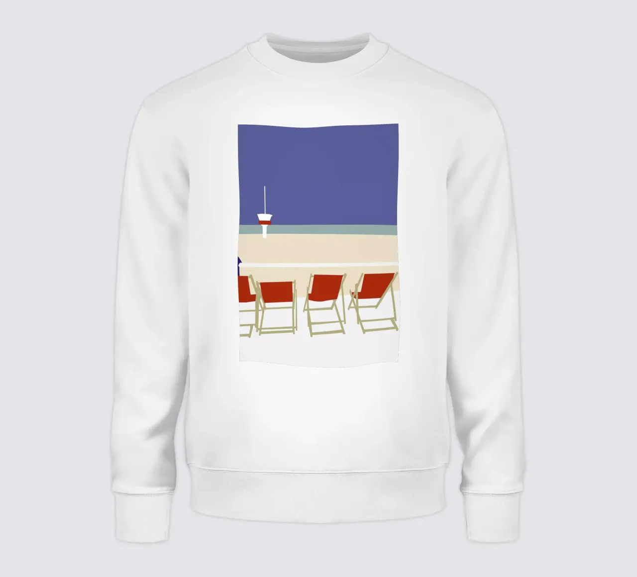 Seaside felpa da Helena Ravenne