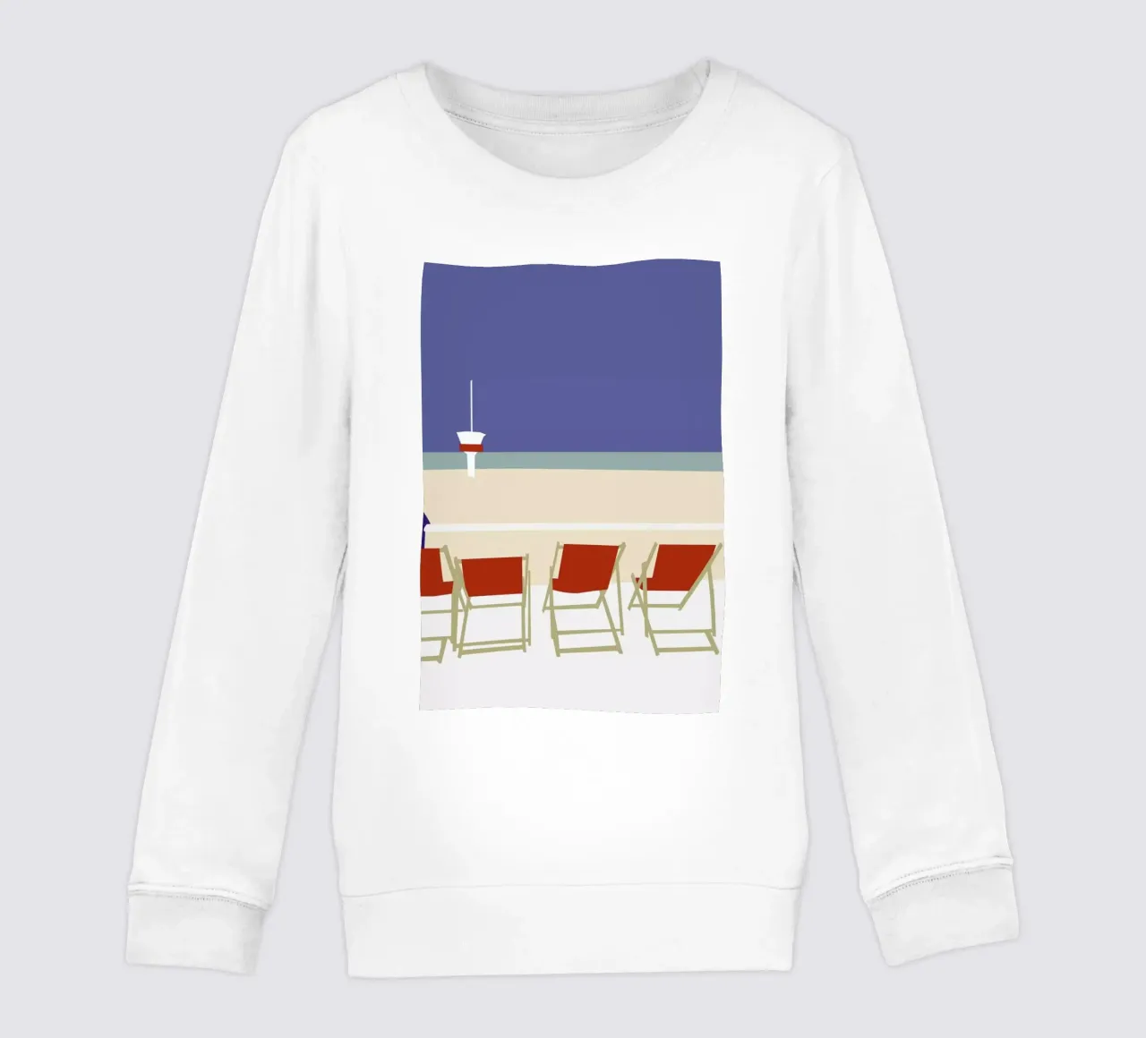 Seaside felpa bambino da Helena Ravenne