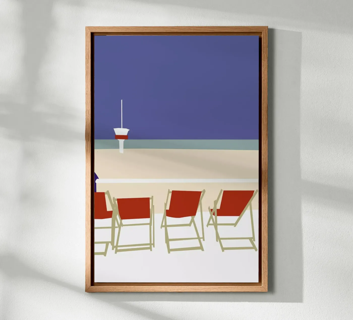 Seaside tela da Helena Ravenne