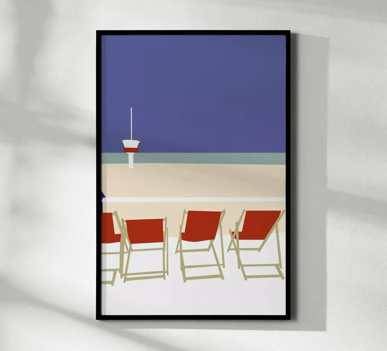 Seaside poster da Helena Ravenne