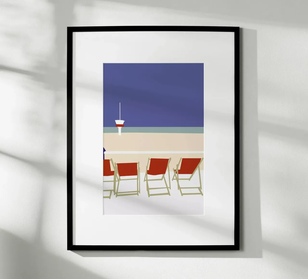 Seaside poster da Helena Ravenne