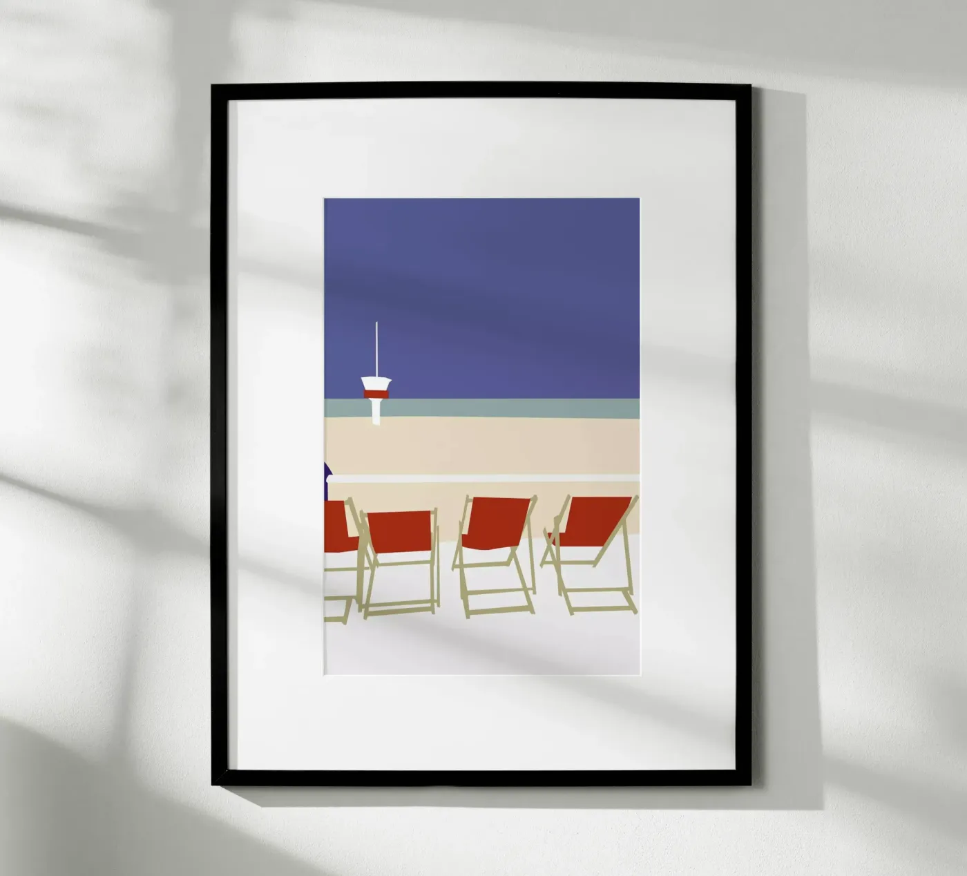 Seaside poster da Helena Ravenne