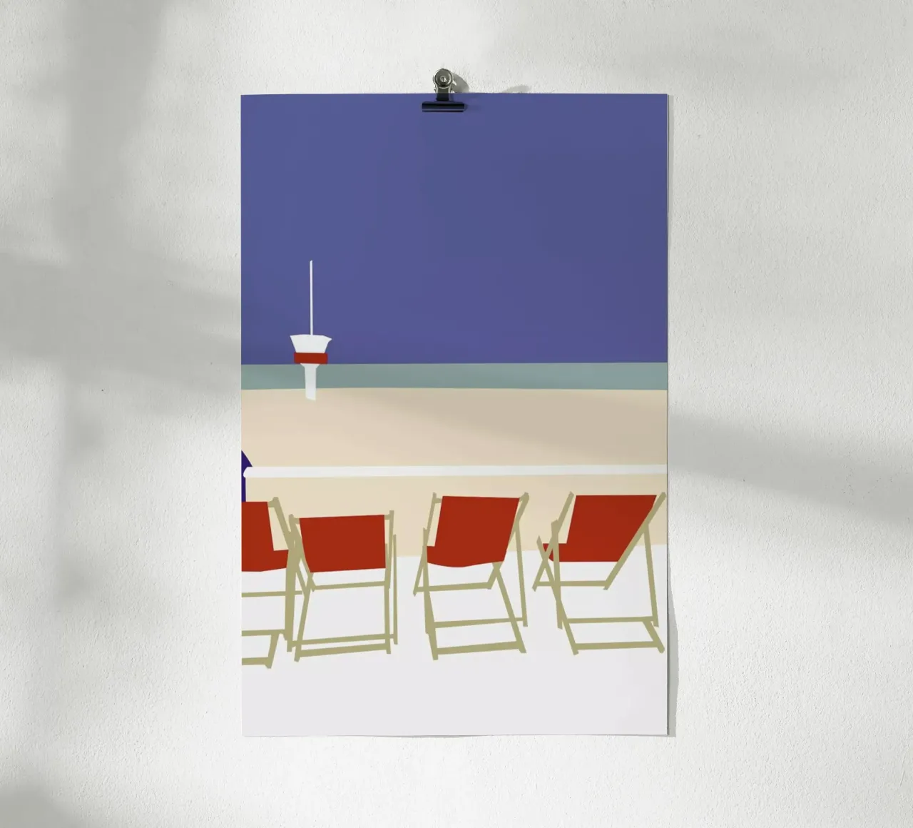 Seaside poster da Helena Ravenne