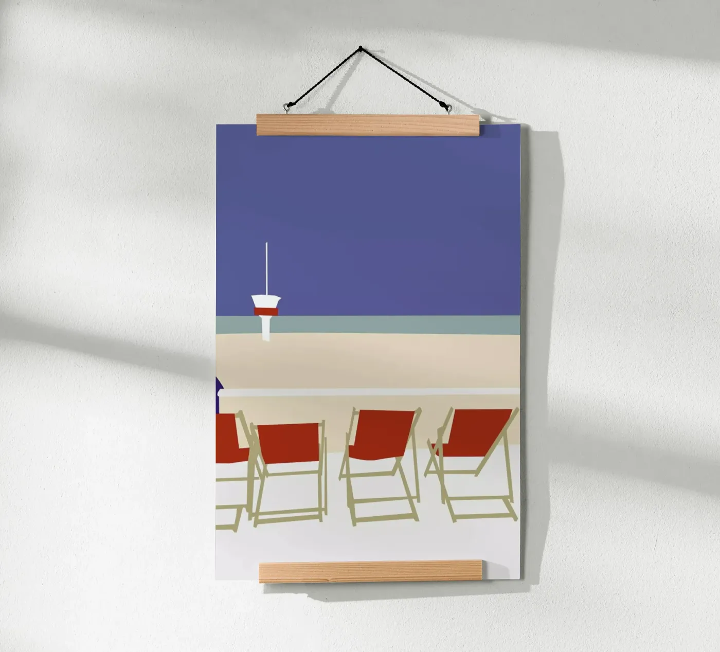 Seaside poster da Helena Ravenne
