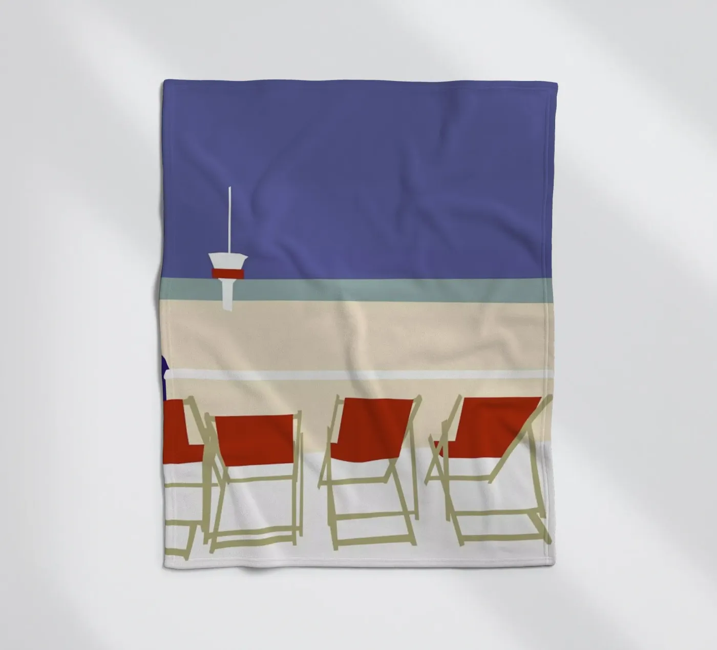 Seaside fleecedeken van Helena Ravenne
