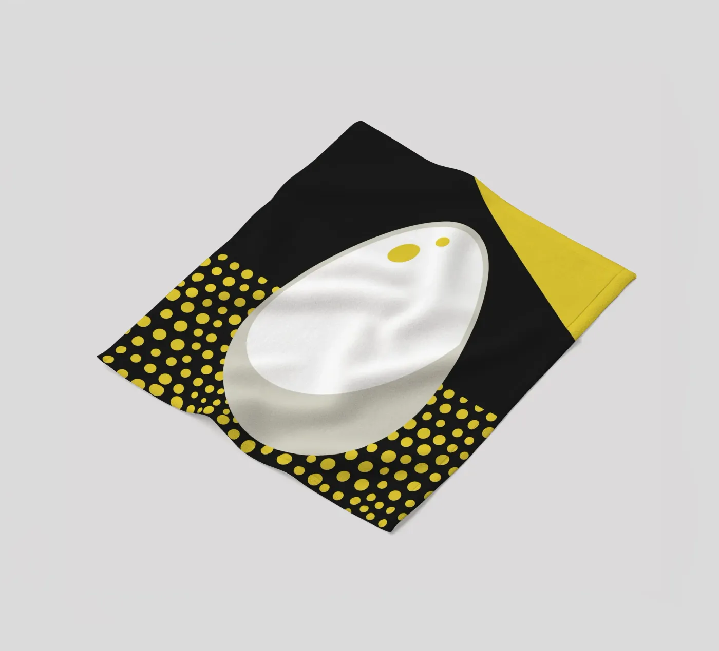 Egg plaid polaire de LOOK DIFFERENT