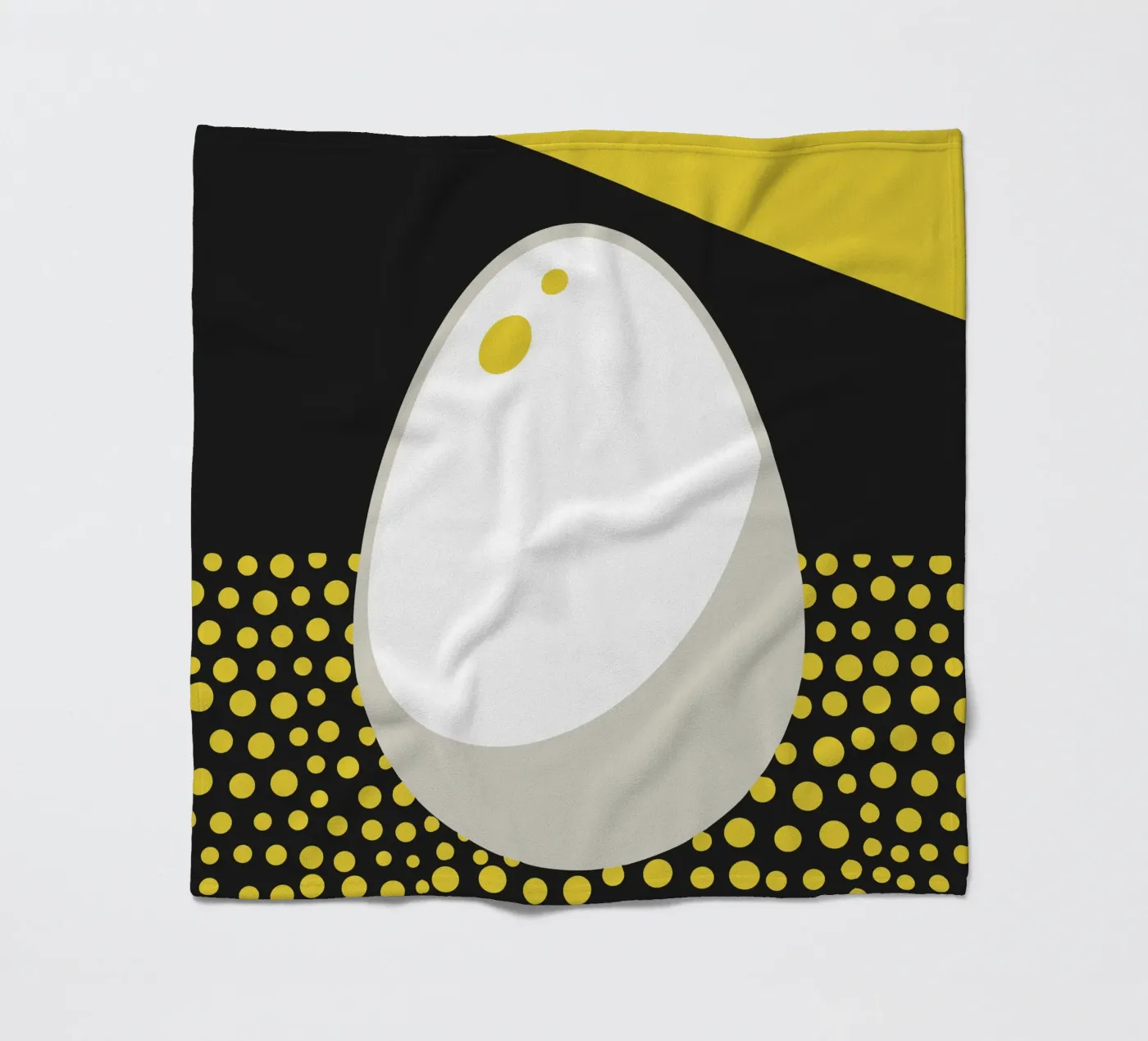 Egg plaid polaire de LOOK DIFFERENT