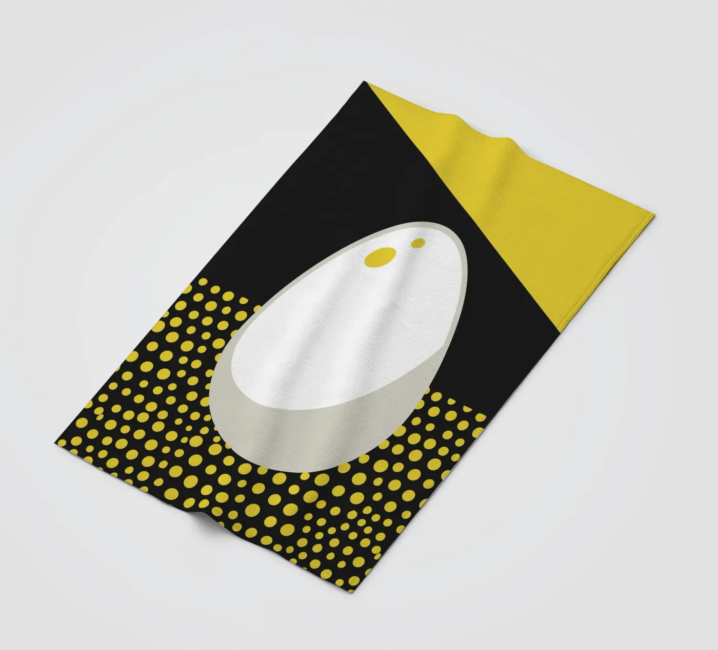 Egg plaid polaire de LOOK DIFFERENT