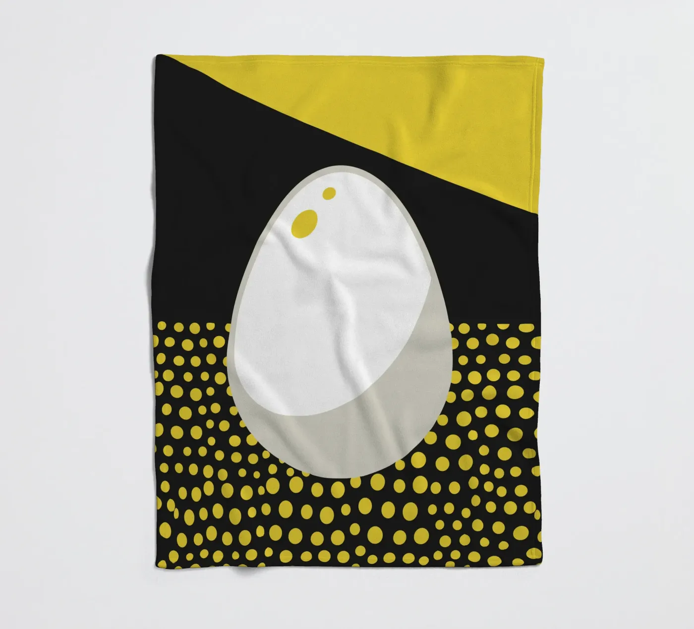 Egg plaid polaire de LOOK DIFFERENT