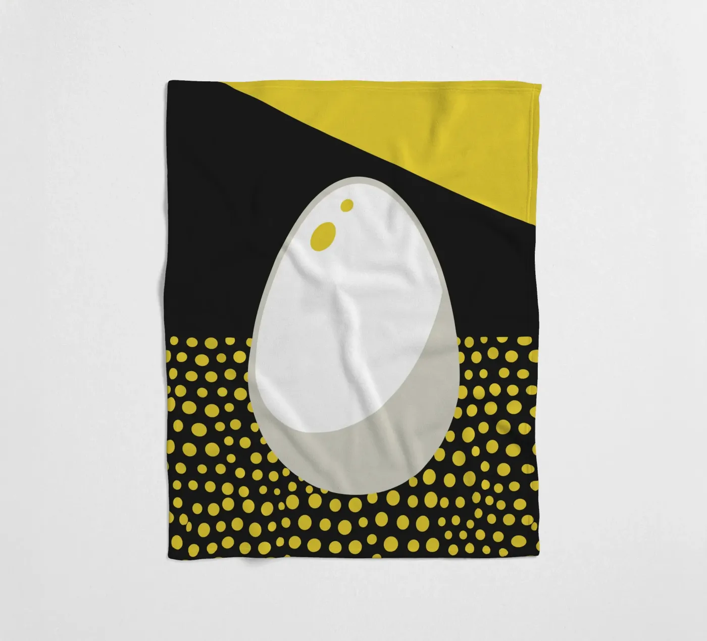 Egg plaid polaire de LOOK DIFFERENT