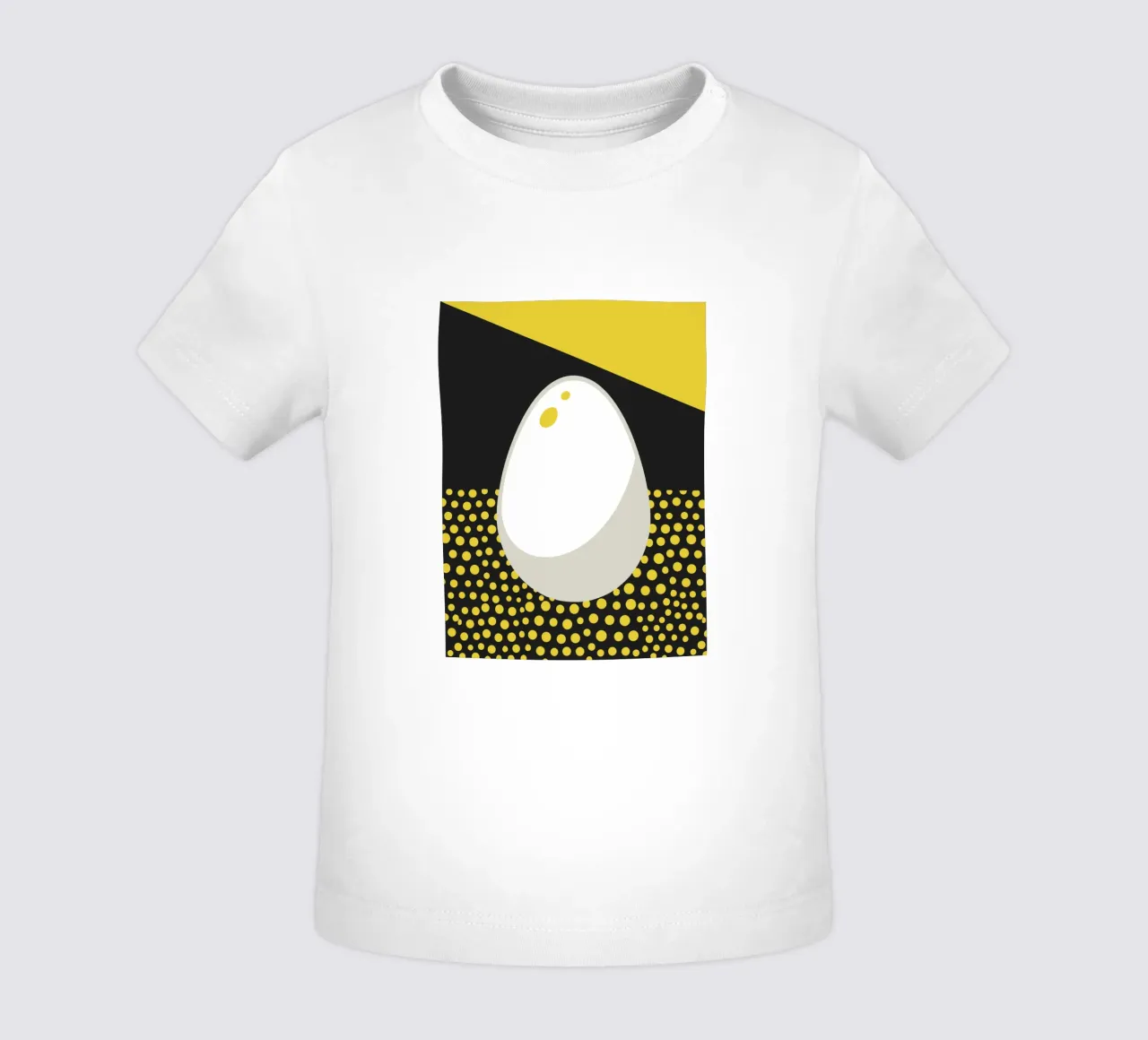 Egg baby t-shirt by LOOK DIFFERENT