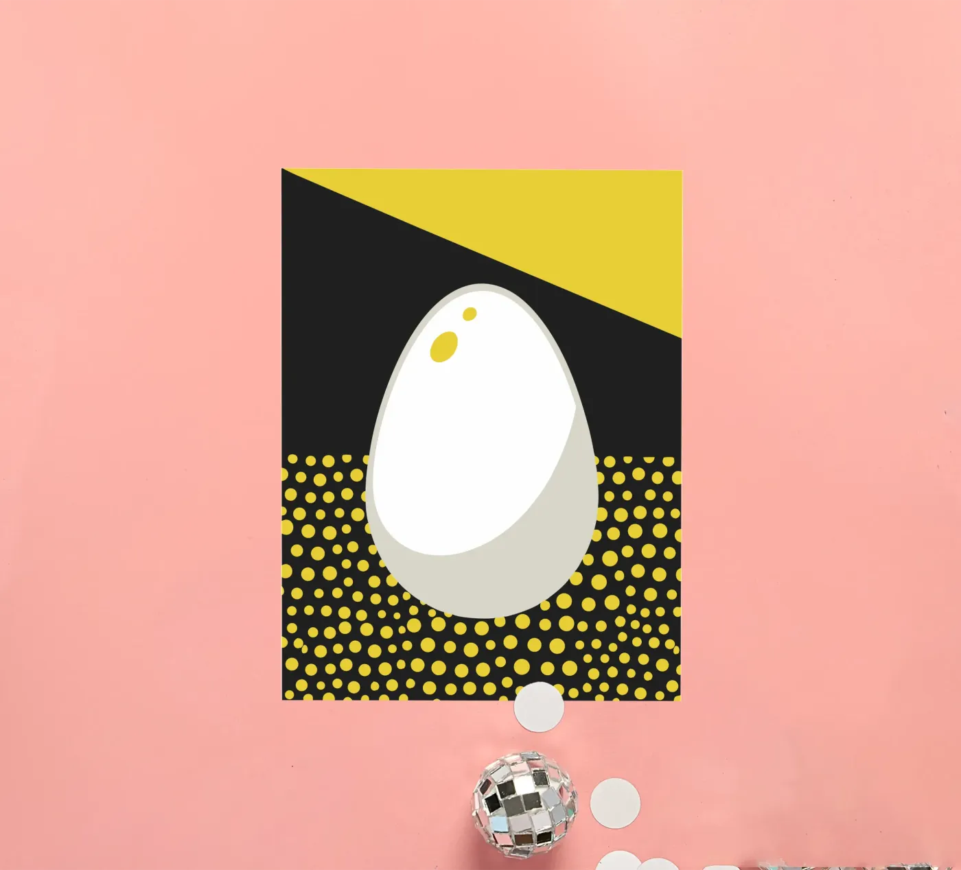 Egg sticker by LOOK DIFFERENT