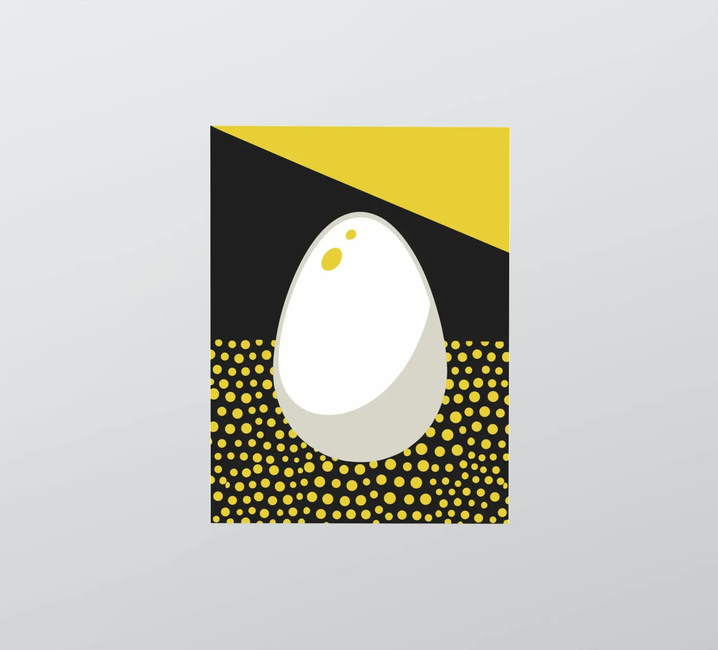 Egg sticker by LOOK DIFFERENT