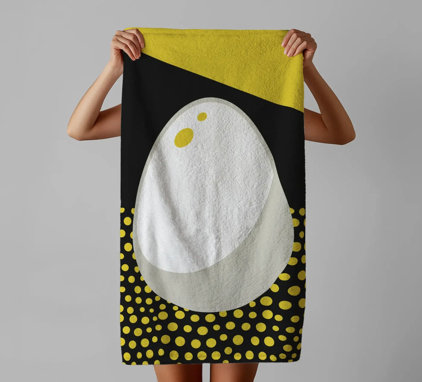 Egg towel by LOOK DIFFERENT