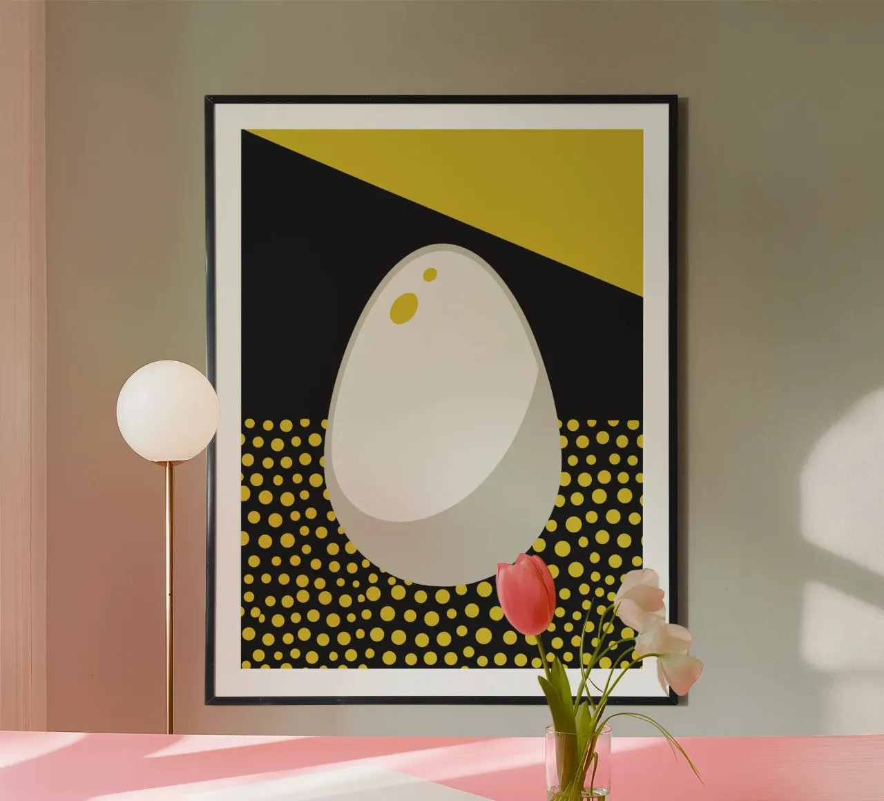 Egg poster by LOOK DIFFERENT