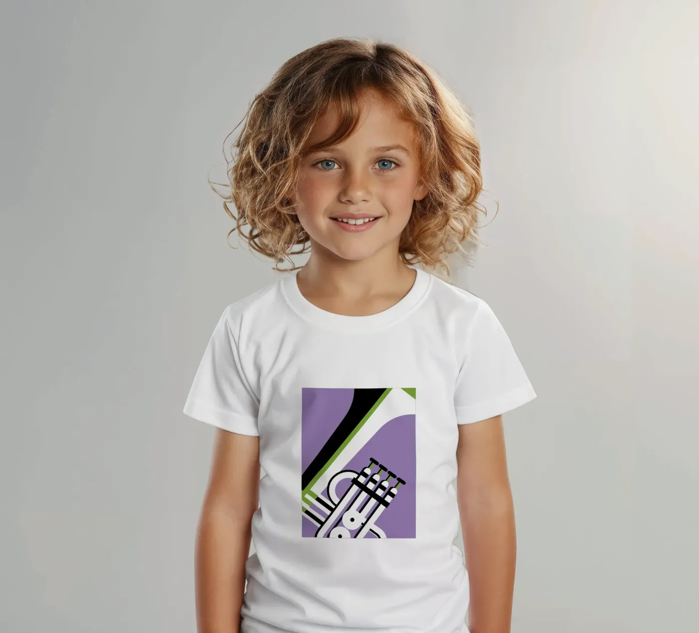 Tromba t-shirt bambini da LOOK DIFFERENT